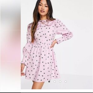 Glamorous Floral Mini Dress‎ Size 8